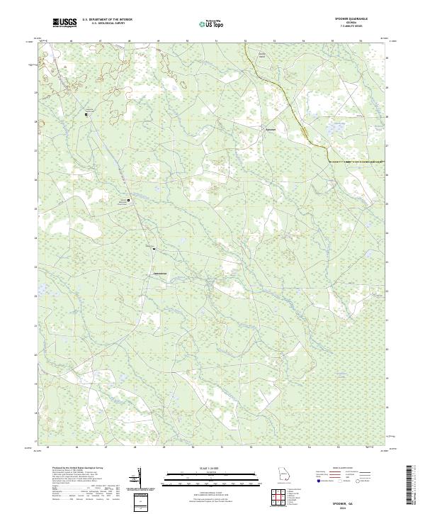 Spooner 2024 topographic map thumbnail