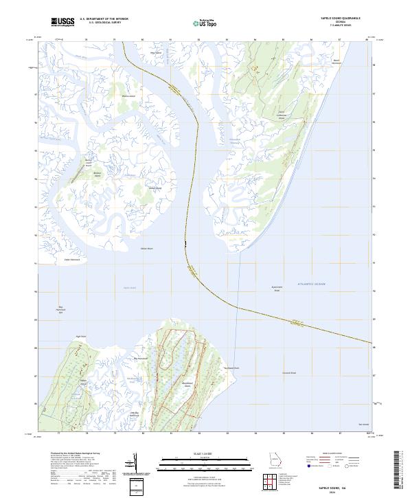 Sapelo Sound 2024 topographic map thumbnail