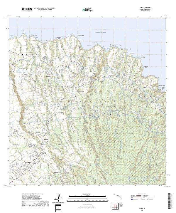 Haiku topographic map thumbnail