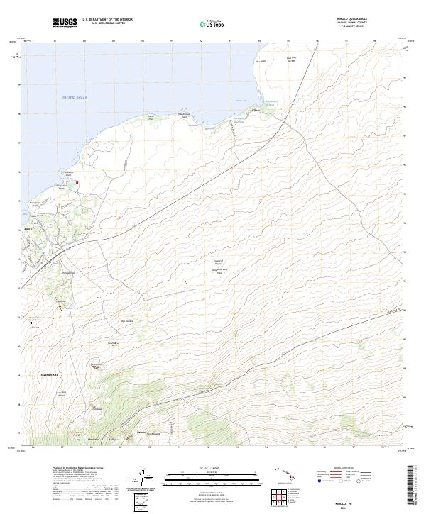 Kiholo topographic map thumbnail