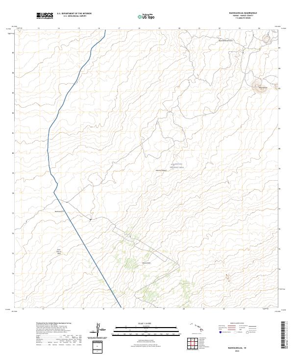 Naohuleelua topographic map thumbnail
