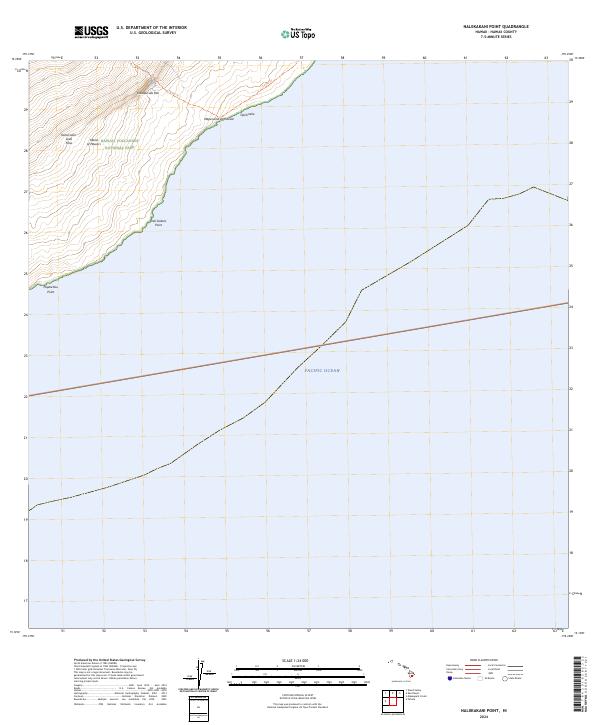 Naliikakani Point topographic map thumbnail