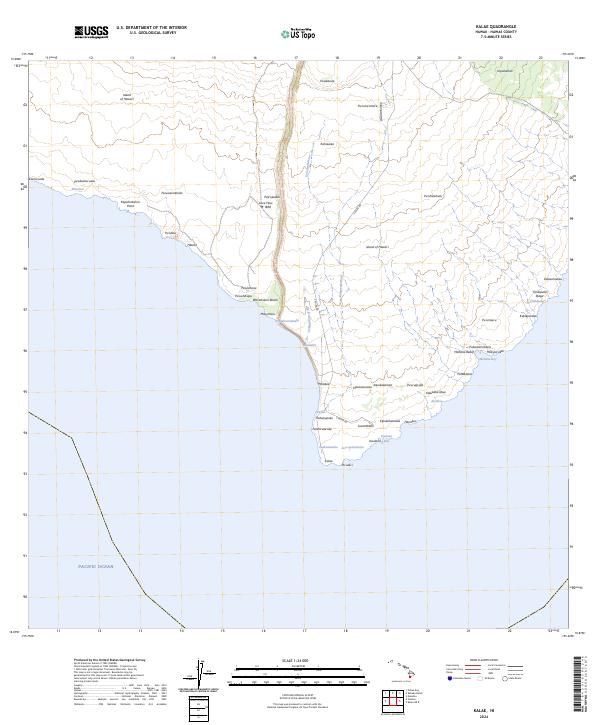 Kalae topographic map thumbnail