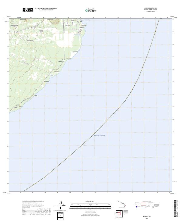 Kapoho topographic map thumbnail