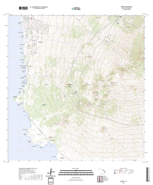 Makena topographic map thumbnail