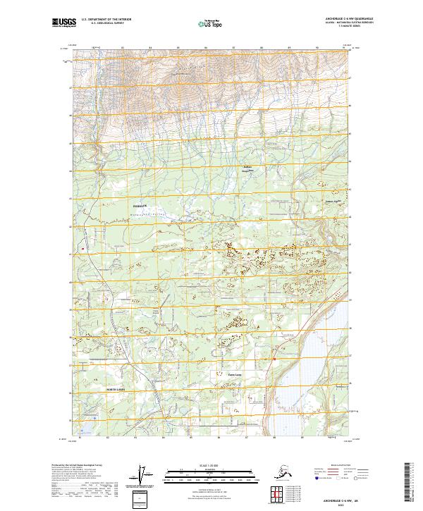 Anchorage C-6 NW topographic map thumbnail