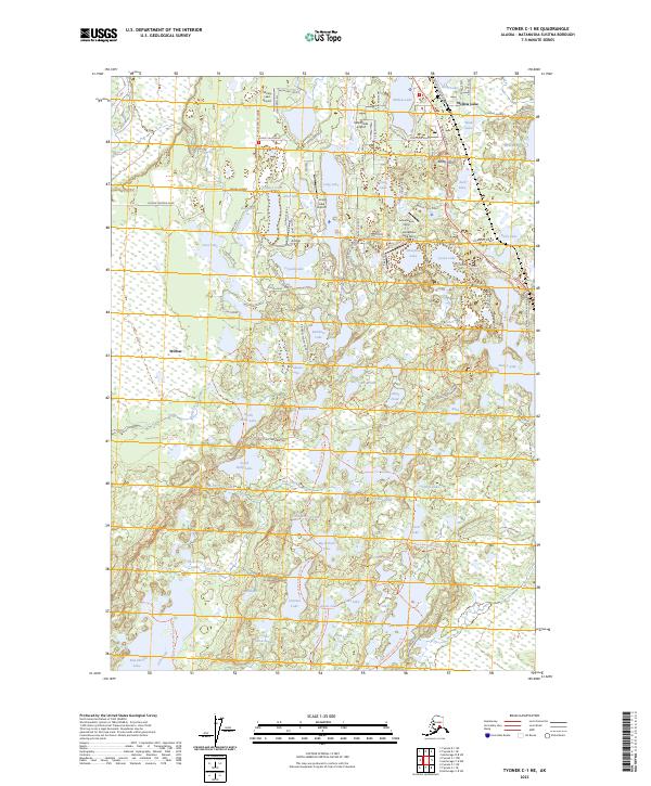 Tyonek C-1 NE 2023 topographic map thumbnail