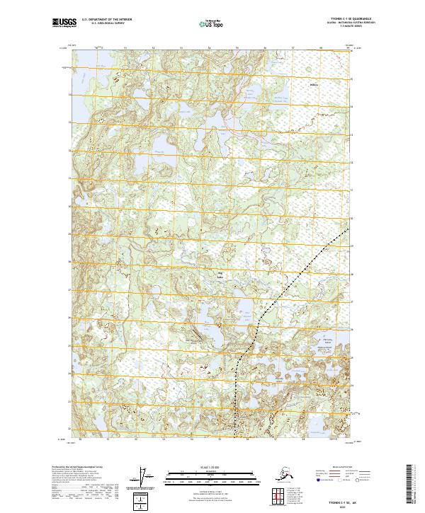 Tyonek C-1 SE topographic map thumbnail