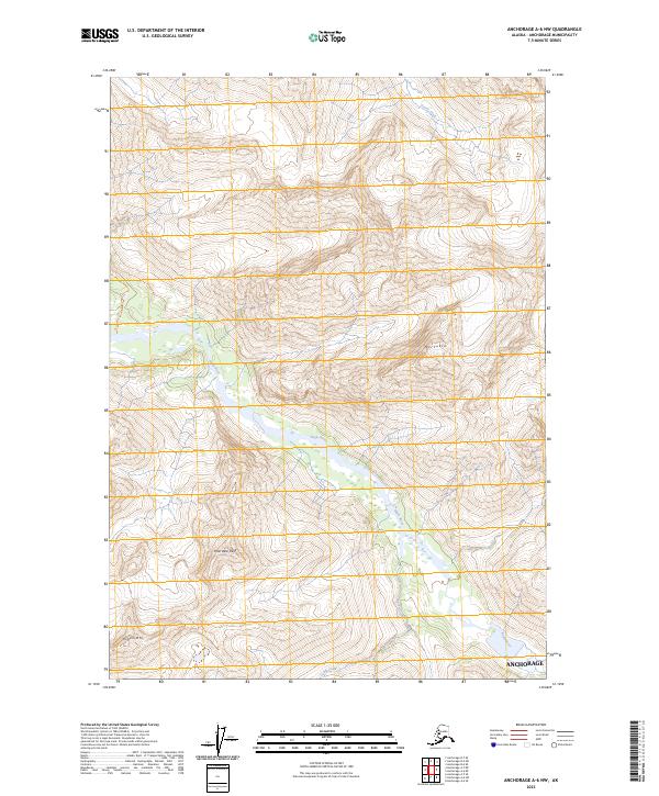 Anchorage A-6 NW topographic map thumbnail