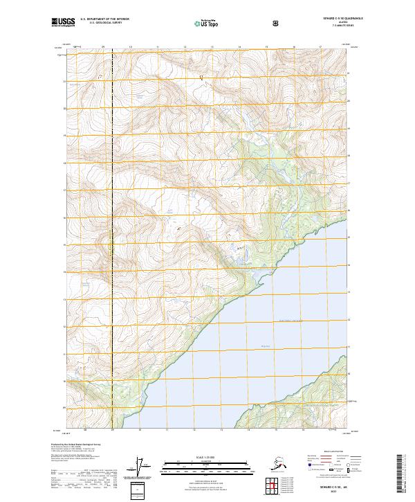 Seward C-5 SE 2023 topographic map thumbnail