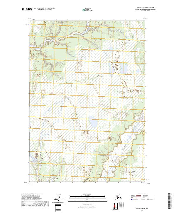 Tyonek B-1 NW topographic map thumbnail