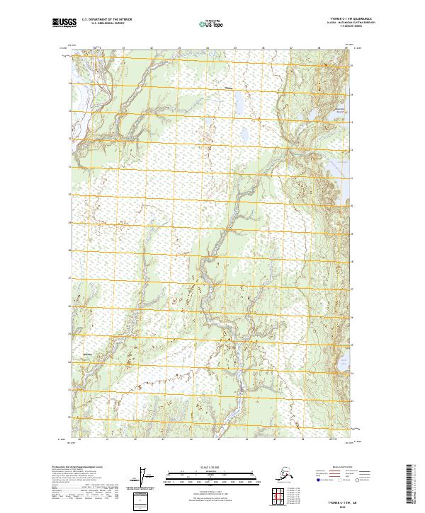 Tyonek C-1 SW topographic map thumbnail