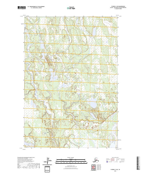Tyonek C-2 NE topographic map thumbnail
