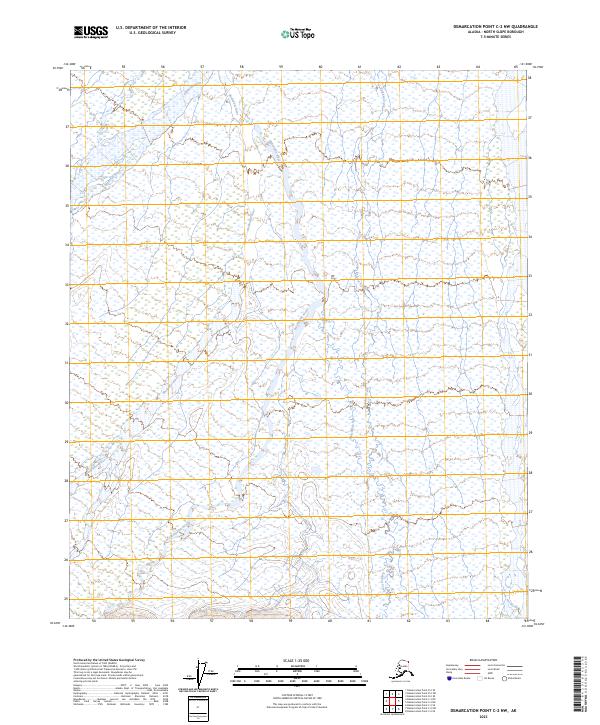 Demarcation Point C-2 NW topographic map thumbnail
