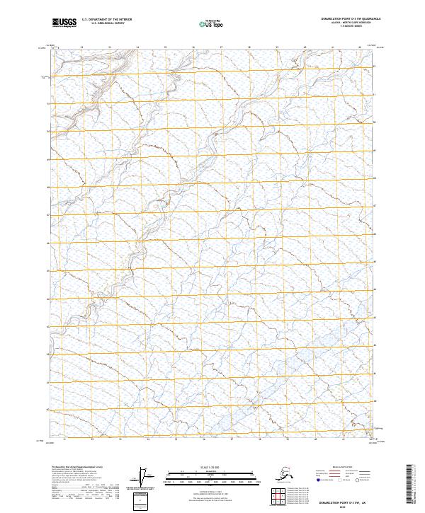 Demarcation Point D-3 SW topographic map thumbnail