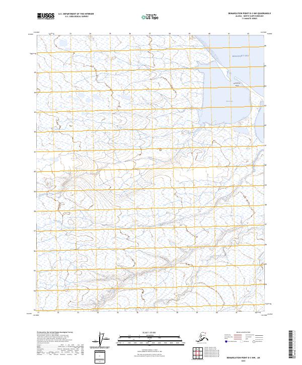 Demarcation Point D-3 NW topographic map thumbnail
