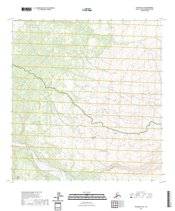 Gulkana B-2 SE 2023 topographic map thumbnail