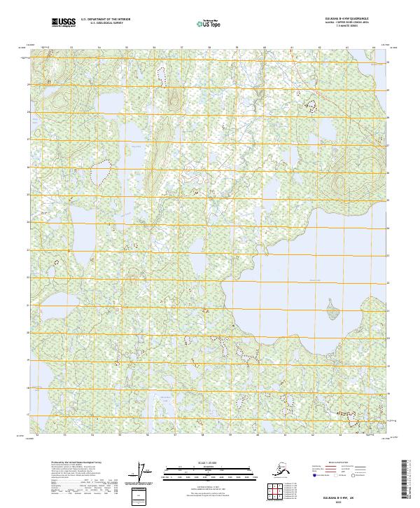 Gulkana B-4 NW topographic map thumbnail