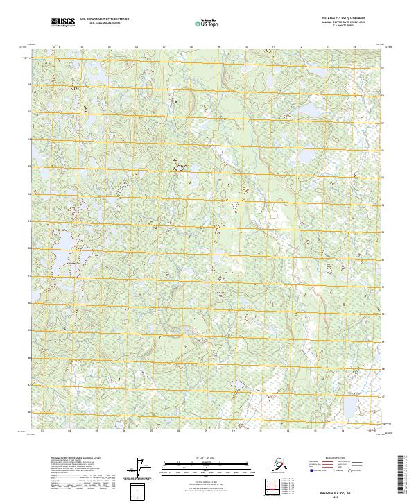 Gulkana C-2 NW topographic map thumbnail