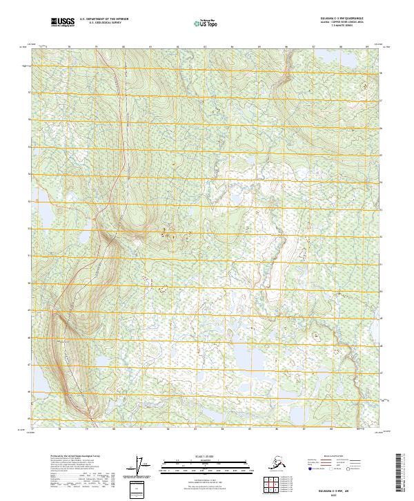 Gulkana C-3 NW topographic map thumbnail