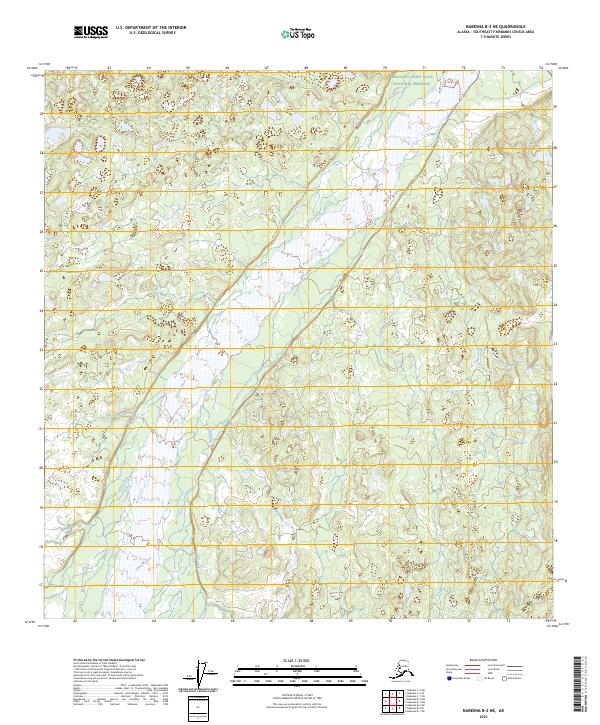 Nabesna B-2 NE topographic map thumbnail