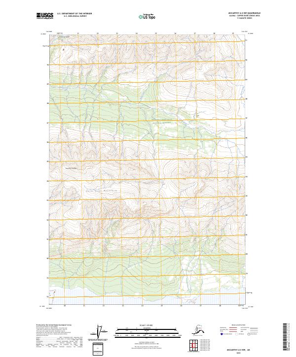 McCarthy A-4 NW 2023 topographic map thumbnail