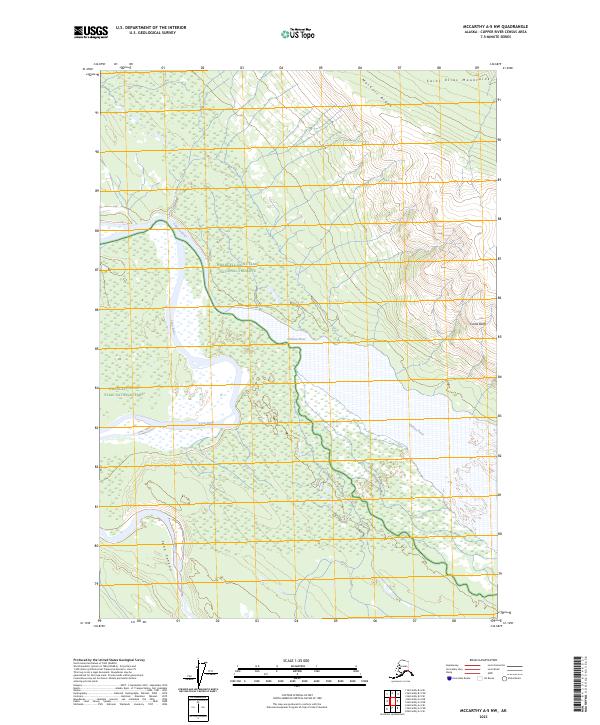 McCarthy A-5 NW 2023 topographic map thumbnail