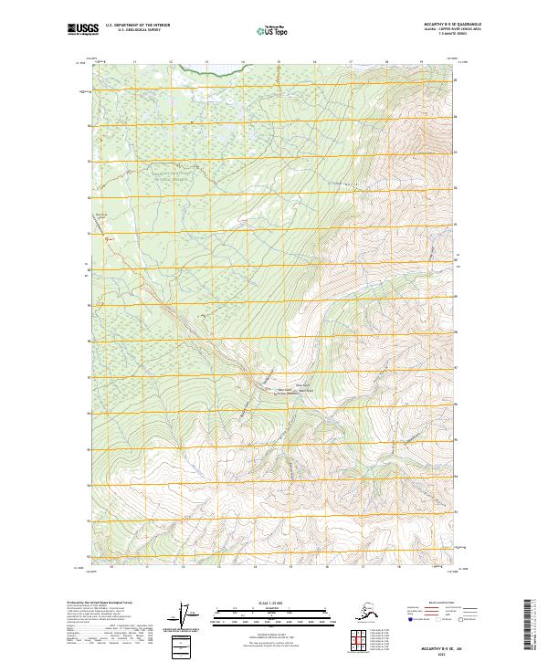 McCarthy B-5 SE 2023 topographic map thumbnail