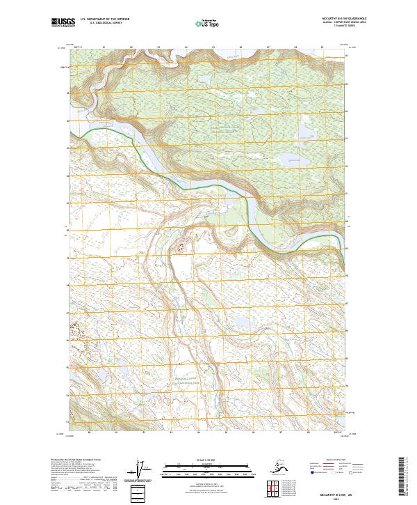 McCarthy B-6 SW 2023 topographic map thumbnail
