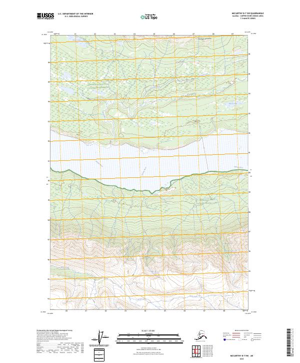 McCarthy B-7 SW 2023 topographic map thumbnail