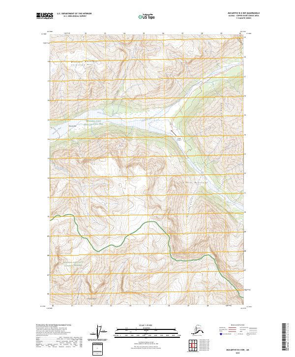 McCarthy B-4 NW 2023 topographic map thumbnail