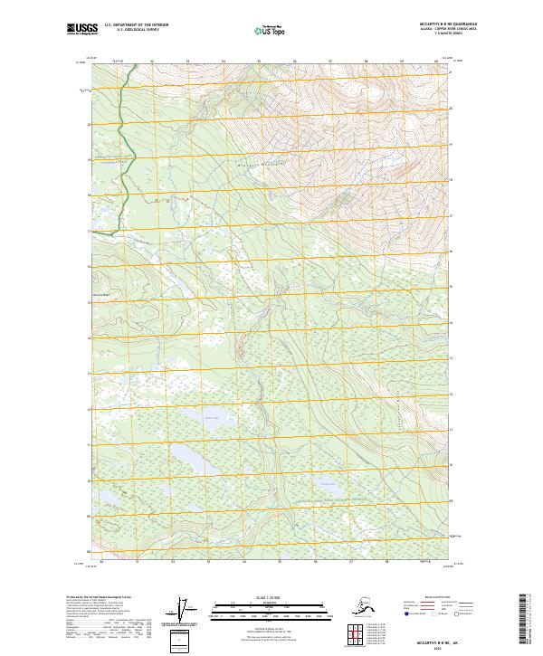 McCarthy B-8 NE 2023 topographic map thumbnail