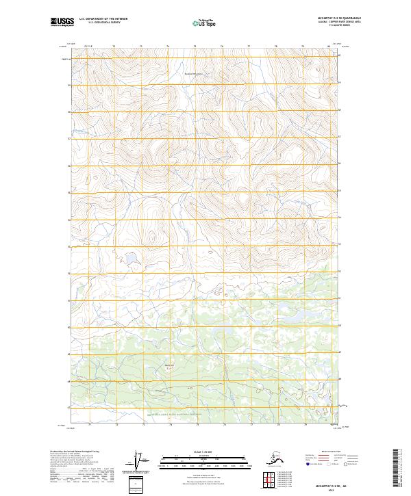 McCarthy D-2 SE 2023 topographic map thumbnail