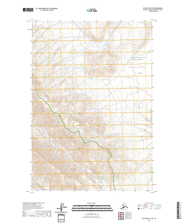 McCarthy D-3 SE 2023 topographic map thumbnail