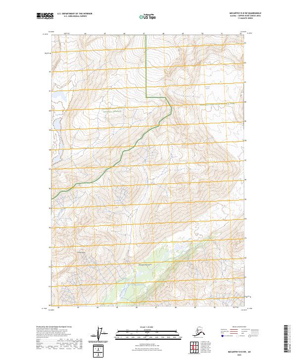 McCarthy D-8 SW 2023 topographic map thumbnail