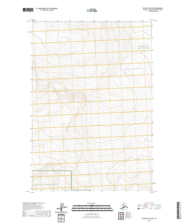 McCarthy D-8 NW 2023 topographic map thumbnail