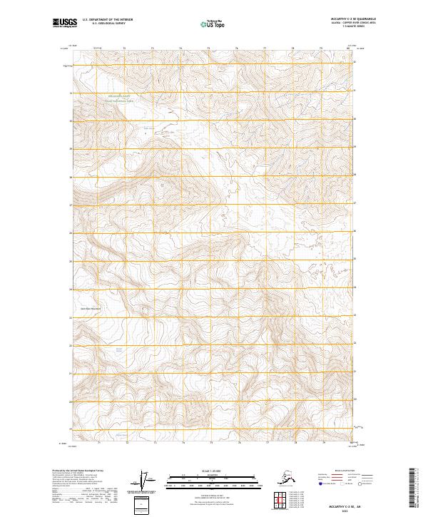McCarthy C-2 SE 2023 topographic map thumbnail