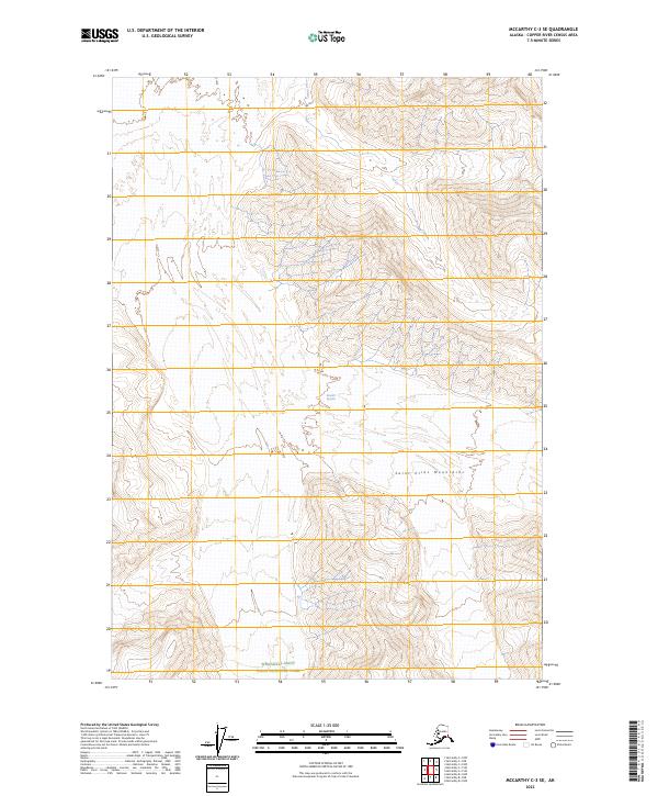 McCarthy C-3 SE 2023 topographic map thumbnail