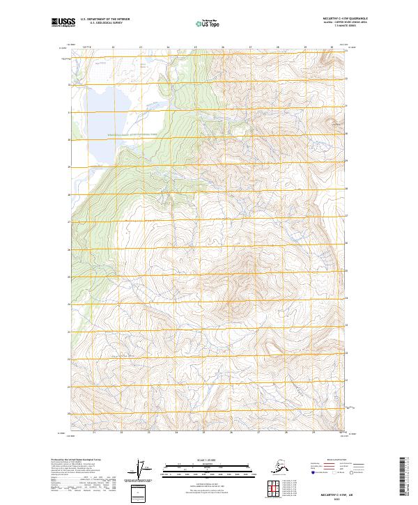McCarthy C-4 SW 2023 topographic map thumbnail