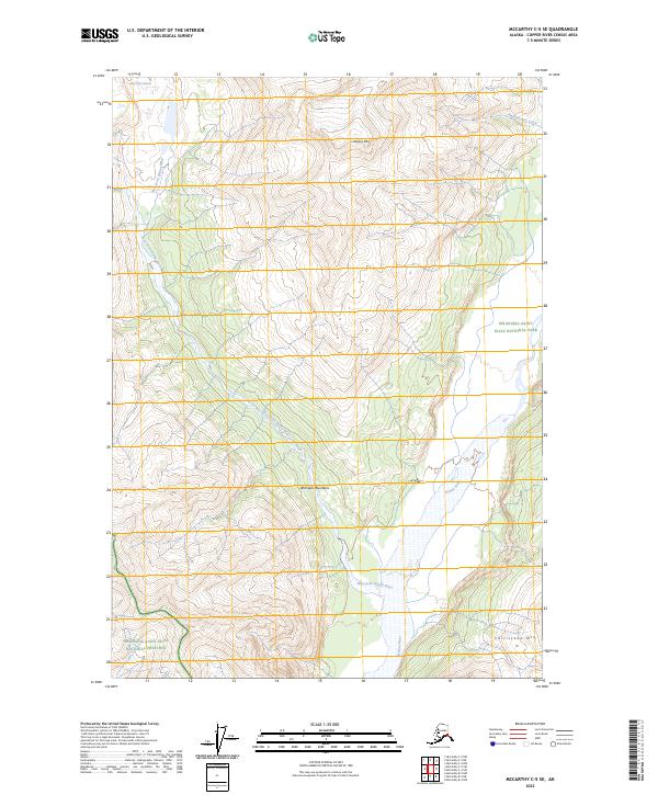 McCarthy C-5 SE 2023 topographic map thumbnail