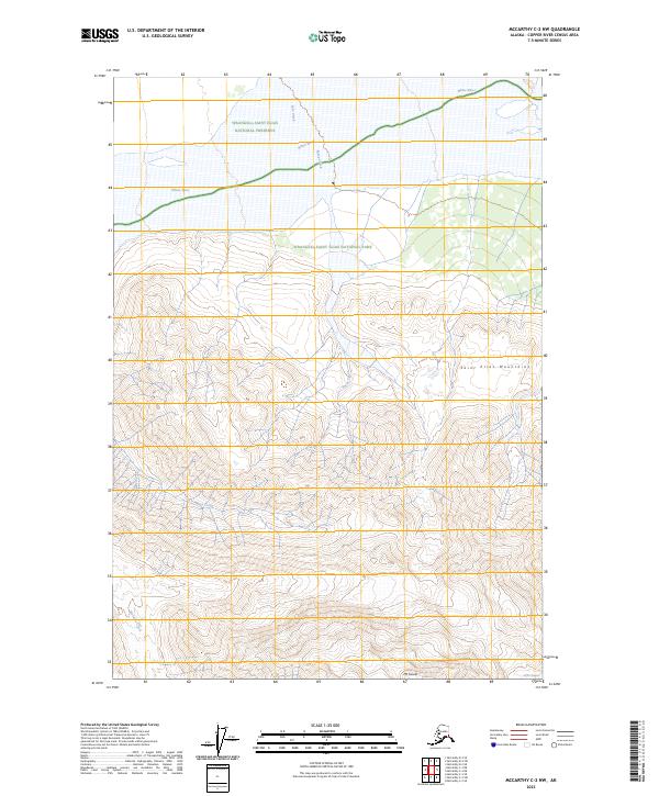 McCarthy C-2 NW 2023 topographic map thumbnail