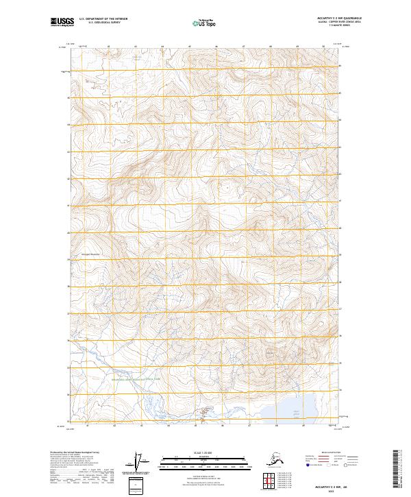 McCarthy C-3 NW 2023 topographic map thumbnail