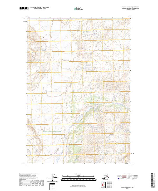 McCarthy C-4 NW 2023 topographic map thumbnail