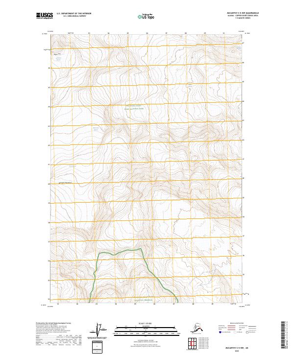 McCarthy C-5 NW 2023 topographic map thumbnail