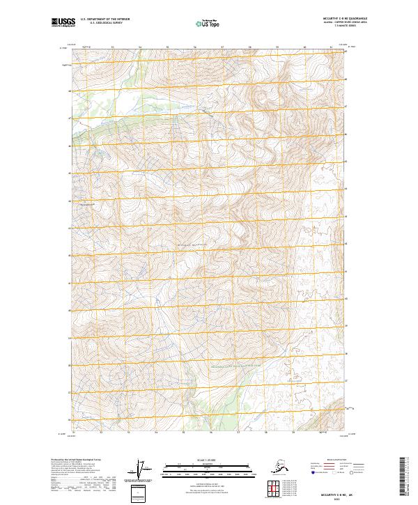 McCarthy C-8 NE 2023 topographic map thumbnail
