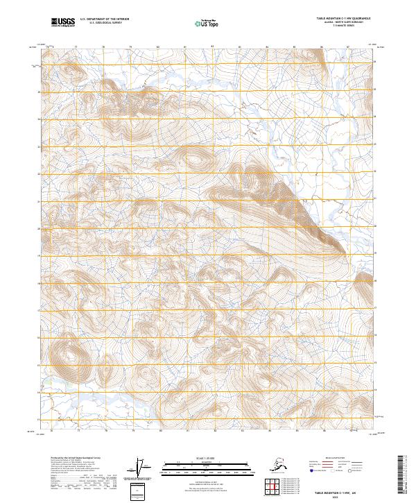 Table Mountain C-1 NW 2023 topographic map thumbnail