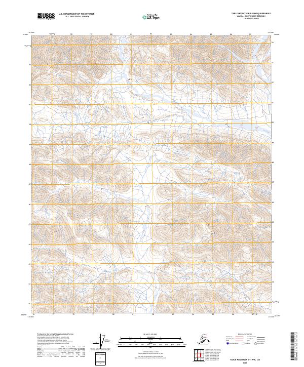 Table Mountain D-1 NW topographic map thumbnail