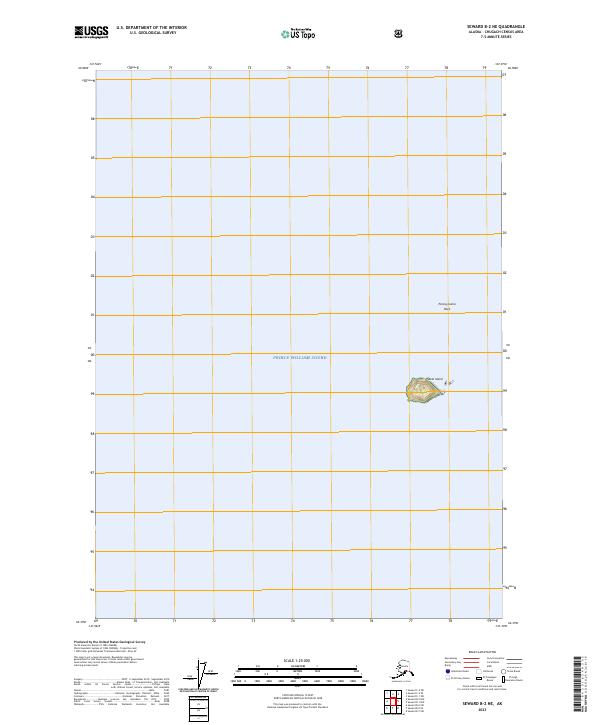 Seward B-2 NE 2023 topographic map thumbnail