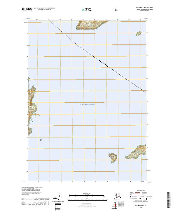 Seward C-2 SE topographic map thumbnail