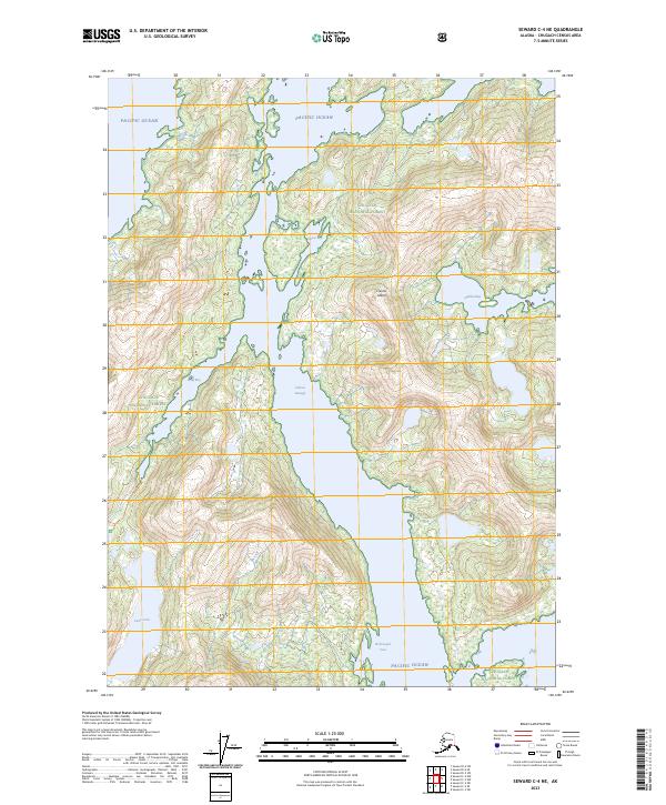 Seward C-4 NE topographic map thumbnail